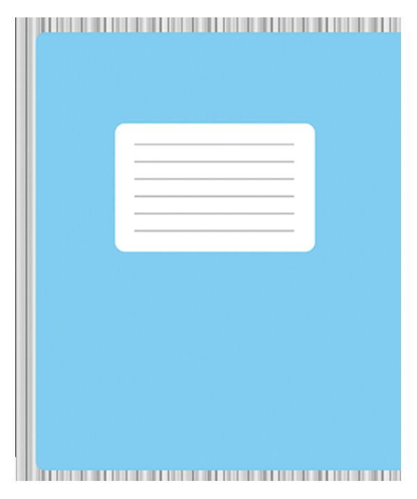 Зошит учнівський 12 арк., коса лінія, обкладинка повноколірна Серія 852 "Для контрольних робіт" Поліграфіст картинка 6