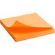 Блок паперу з клей. шар. 75x75мм, 80арк, оранж