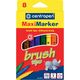 Фломастери 8773 Brush, набір 8 шт