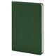Записна книжка А5, 128 аркушів, лінія, обкладинка шт. шкіра Vivella зелений