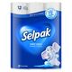 Рушники паперові цел. SELPAK, 12 рул, білі