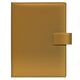 Щоденник недатований А5 в лінію, обкладинка-органайзер з'ємна, Nebraska бронзовий