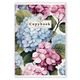 Зошит загальний А4, 96 арк., клітинка, обкладинка картон, скоба, Серія "Гортензія"