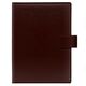 Щоденник недатований А5 в лінію, обкладинка-органайзер з'ємна, Nebraska коричневий