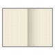 Блок записної книжки формат 95х145 мм, 96 аркушів, кремовий папір, клітинка