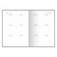 Блок щоденника недатованого формат 144х202 мм, 128 аркушів, білий папір, лінія Поліграфіст картинка 4