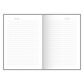 Блок щоденника недатованого формат 98х140 мм, 144 аркуша, білий папір, клітинка Поліграфіст картинка 2