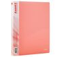 Папка на 2-х кільцах, 25мм, прозора рожева Поліграфіст картинка 2