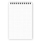Блокнот А6, 48 арк., клітинка, обкладинка картон, пружина, Серія "Кавун" Поліграфіст картинка 2