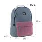 Рюкзак GoPack Education Teens 147 темно-сірий Поліграфіст картинка 7