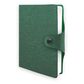 Щоденник недатований А6 в клітинку Tweed на кнопці зелений Поліграфіст картинка 4