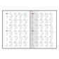 Блок щоденника недатованого формат 144х202 мм, 128 аркушів, білий папір, клітинка Поліграфіст картинка 4