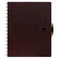 Щоденник недатований А5 на пружині, в лінію, Nebraska на кнопці коричнев Поліграфіст картинка 3