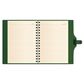 Щоденник недатований А5 на пружині, в лінію, Nebraska на кнопці зелений Поліграфіст картинка 6
