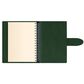 Щоденник недатований А5 на пружині, в лінію, Silhouette з хлястиком зелений Поліграфіст картинка 4