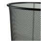 Кошик офісний для паперів 12 л, метал., чорний Поліграфіст картинка 4