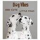 Зошит учнівський 24 арк., клітинка, обкладинка повноколірна Серія 231"Dog Vibes" Поліграфіст картинка 6
